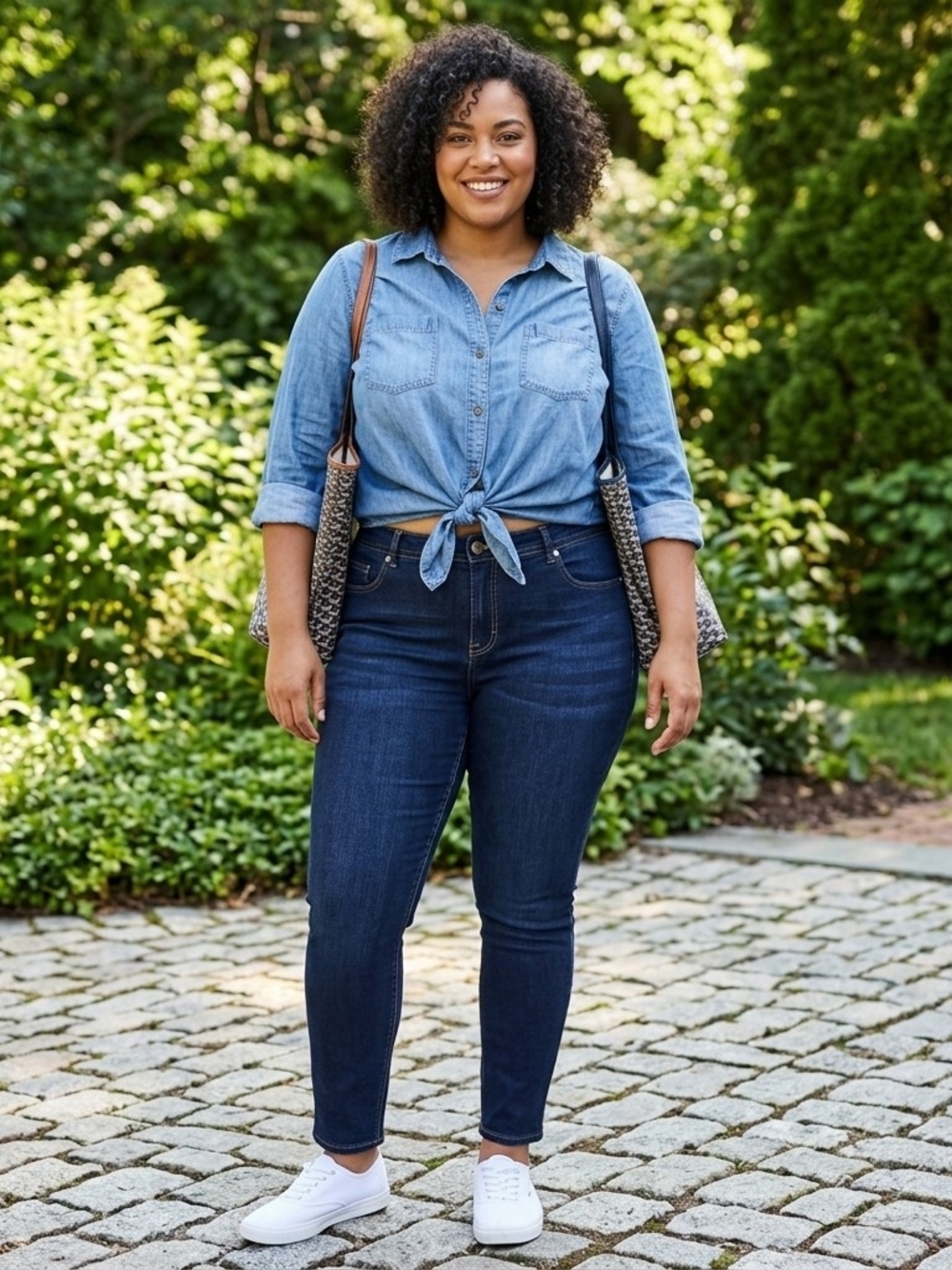VTG Jordache Curvy Skinny Dark Blue Stretch Jeans Size 18